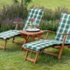 Merxx Deckchair Set 5tlg. - Eukalyptusholz - 50098-100