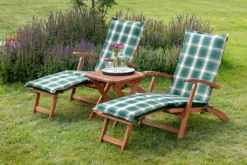 Merxx Deckchair Set 5tlg. - Eukalyptusholz - 50098-100