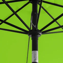 Wohaga® Sonnenschirm 'Sydney' Ø3xH2,5m Grün -Stil Beet Verkaufsgeschäft 61dc0cf48d9615ffd2dde1cfdad6a660