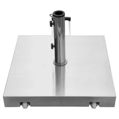Sonnenschirmständer 55kg Rollbar Mit Handgriff Max. 48mm + Edelstahlhaube -Stil Beet Verkaufsgeschäft 62d42a4dcea82d48df9aa28670a6b705