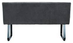 Bank "TALEA" Aus Microfaser In Grau. Abmessungen (BxHxT) 160x92x59 Cm -Stil Beet Verkaufsgeschäft 64782797ea741429fd04932153aa6a67