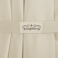 Kingsleeve Holz Sonnenschirm 330 Cm UV Schutz 50+ Wasserabweisend Seilzug Groß Rund Stabil Windfest Marktschirm Gartenschirm Balkon Beige Creme, Farbe:creme -Stil Beet Verkaufsgeschäft 6579c211e4ea3575060c943f67fbaf10