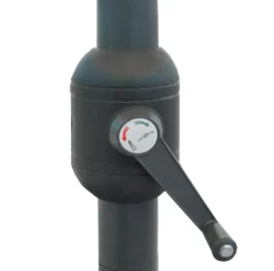 Linder Exclusiv Knick Sonnenschirm, Gartenschirm Ø 250 Cm,mit Kurbelmechanismus,Kalk -Stil Beet Verkaufsgeschäft 65a349f90149ca7548f12ba0010d9402