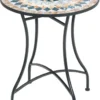 Primaster Tisch Provence Ø 60 Cm, Höhe 72 Cm, Rund, Mosaik