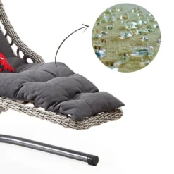 Capri Bodrum Garten Hängesessel Mit Gestell 120 Kg Indoor Outdoor Hängeschaukel (Cappuccino) -Stil Beet Verkaufsgeschäft 6874b131264d9c68fbb531058d982c3d