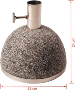 Esschert Design Schirmfuß Granito Grau 11,5kg S; PV11 -Stil Beet Verkaufsgeschäft 689c3b0dbcad47a0be500dcdb4d1eaaf