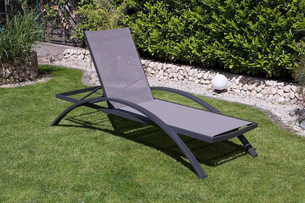 Garden Pleasure Sonnenliege DONNA Relaxliege Liege Garten Terrasse Möbel Taupe 7 Garden Pleasure Sonnenliege DONNA Relaxliege Liege Garten Terrasse Möbel Taupe - Image 7