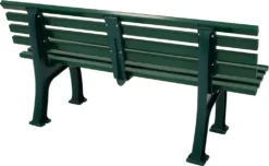 Bank SYLT 3-sitzer Aus Kunststoff Von BLOME, Dunkelgrün -Stil Beet Verkaufsgeschäft 6ac69cec1d2644a4acc45a7cbf1af722