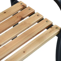 VidaXL Gartenbank 120 Cm Holz -Stil Beet Verkaufsgeschäft 6b5ec487ac16ea441bd8558107b9718a