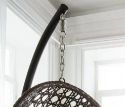 DESTINY Coco Bella Braun-Grau Hängesessel Polyrattan Hängekorb Hängestuhl -Stil Beet Verkaufsgeschäft 6ba09562bb8e10783aa43df8af265460