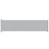 VidaXL Ausziehbare Seitenmarkise 600x160 Cm Grau