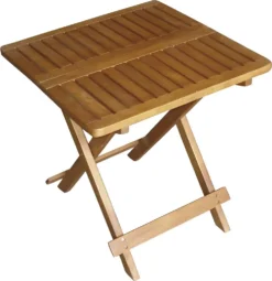 Garden Pleasure Tisch Cleveland 50 Cm X 50 Cm, Geölt 960301