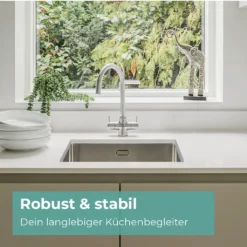 MIZZO Linea Edelstahl Spüle 450-400 Flächenbundig / Unterbau -Stil Beet Verkaufsgeschäft 6c86d43c4ffa81240f1370fda45d5626