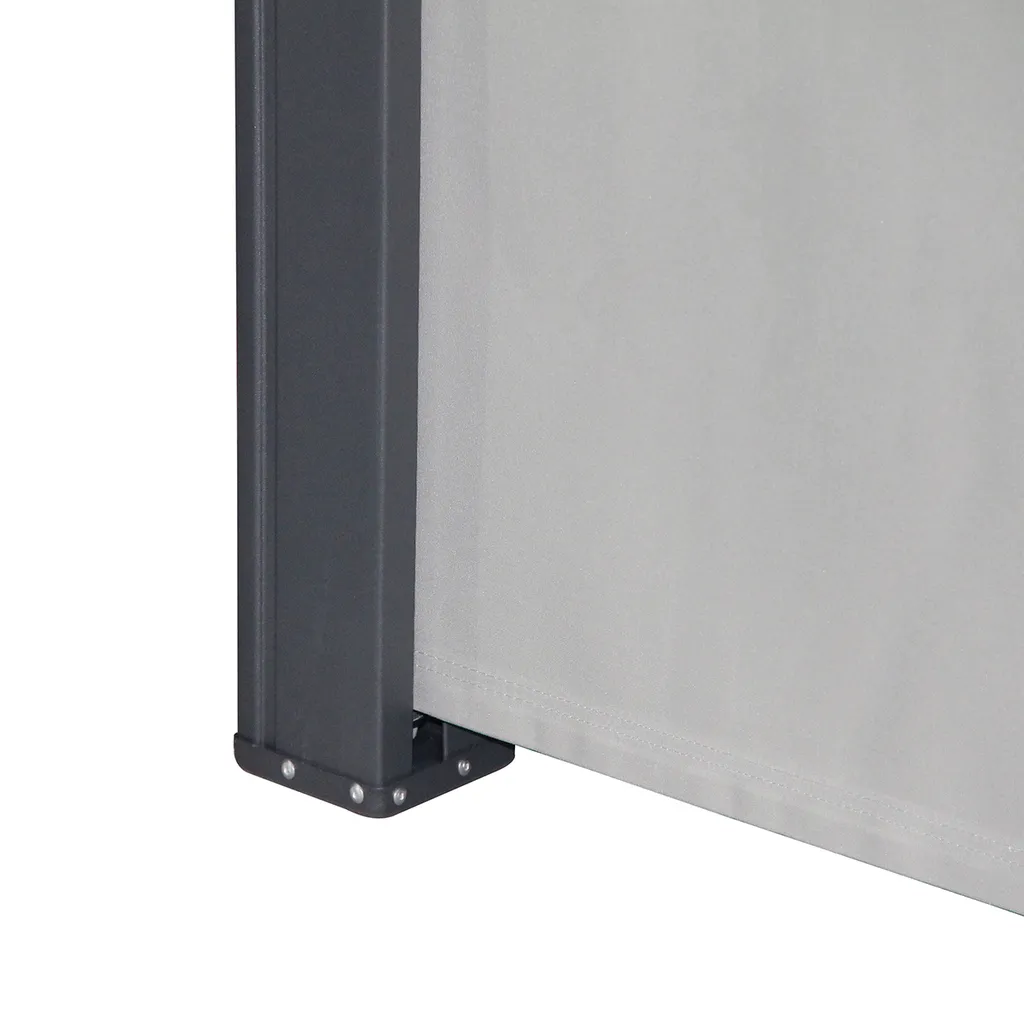 SVITA Seitenmarkise 200x300 Hellgrau Grau Sonnenschutz Sichtschutz 6 SVITA Seitenmarkise 200x300 Hellgrau Grau Sonnenschutz Sichtschutz - Image 6