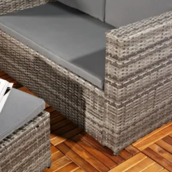 Mucola Lounge Gartenmöbel Sofa Bank Tisch Klappbar Rattan Gartenset Sitzmöbel Grau NEU 9 Mucola Lounge Gartenmöbel Sofa Bank Tisch Klappbar Rattan Gartenset Sitzmöbel Grau NEU -Stil Beet Verkaufsgeschäft 6d386b91c8bbec289267c542898b1440