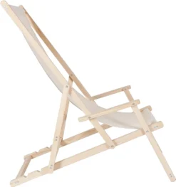 Mucola Strandliege Holz Liegestuhl Gartenliege Sonnenliege Strandstuhl Faltliege Freizeitliege Terassenliege Balkonliege Campingliege -Stil Beet Verkaufsgeschäft 6e1af96629439a6b87910984bca6ef07