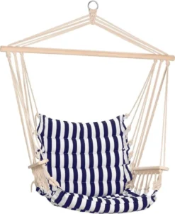 ProGarden Hängesessel Mit Blauen Streifen -Stil Beet Verkaufsgeschäft 6f227a427c2acbd95a039c3846a4004f