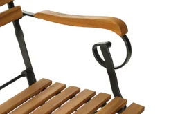 Dehner Klappbank Tegernsee, 2-Sitzer, Ca. 124 X 88 X 57 Cm, FSC Akazienholz/Stahl, Natur -Stil Beet Verkaufsgeschäft 6ffd7d26bbfb2f2543a9e9057ba5b7b5