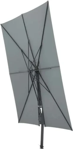 Madison Sonnenschirm St-Tropez 355 X 300 Cm Grau -Stil Beet Verkaufsgeschäft 70703d72d91aa19927678aeb77db4961