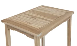 Gartentisch Balkontisch PITTSBURGH 70 X 50 Cm Aus Teak -Stil Beet Verkaufsgeschäft 7171513ee81563d79eac2cb2b0872420