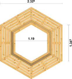 Sechseck Baumbank XXL Lärchenholz Unbehandelt Innendurchmesser 119cm 7 Sechseck Baumbank XXL Lärchenholz Unbehandelt Innendurchmesser 119cm -Stil Beet Verkaufsgeschäft 7181eb1cf618b1e6211a08b1471b3826