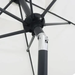 VidaXL Sonnenschirm Sandweiß 200 X 211 Cm Aluminium 6 VidaXL Sonnenschirm Sandweiß 200 X 211 Cm Aluminium -Stil Beet Verkaufsgeschäft 720a042f7caf80f9ff54849e1fba25fd