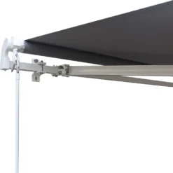 Outsunny Markise Gelenkarmmarkise Sonnenschutz 3,5x2,5m Mit Handkurbel Grau Alu+Polyester 16 Outsunny Markise Gelenkarmmarkise Sonnenschutz 3,5x2,5m Mit Handkurbel Grau Alu+Polyester -Stil Beet Verkaufsgeschäft 7318d71a4345412b8442bb806904c73b