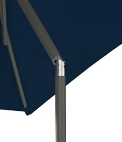 Dehner Sonnenschirm Andros, Ca. 250 X 210 X 150 Cm, Aluminium/Polyester, Blau -Stil Beet Verkaufsgeschäft 73f0cb49d09550d285627713cf4f3885