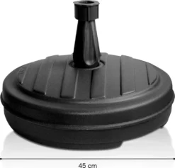 EDA Sonnenschirmständer Kunststoff Anthrazit -Stil Beet Verkaufsgeschäft 74ed2e0c0ccda5fe920a1607f9804a74