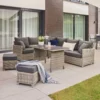 HOME DELUXE - Bahia Sitzgruppe Polyrattan Rattanmöbel Gartenmöbel Lounge Gartengarnitur