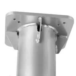 EINFEBEN Universal Bodenplatte Metall Sonnenschirmstaender Fuer Sonnenschirm Ampelschirm Kurbelschirm Bodentraeger Bodenanker Einfache Montage 16 X 16 Cm -Stil Beet Verkaufsgeschäft 783353b50bd17d04d195ca52b512bfc4