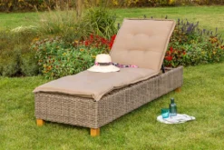 Merxx Gartenliege Toskana Verstellbar Aluminium, Kunststoffgeflecht, Akazie Natur 200 Cm X 80 Cm X 34 Cm 12 Merxx Gartenliege Toskana Verstellbar Aluminium, Kunststoffgeflecht, Akazie Natur 200 Cm X 80 Cm X 34 Cm -Stil Beet Verkaufsgeschäft 78f0311d24eb600a4b7b07ce570385ca