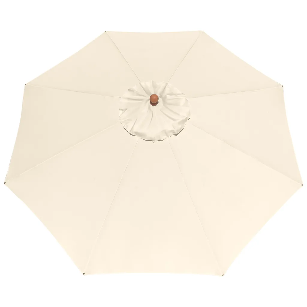 Anndora Sonnenschirm Knickbar 3m Rund Mit Dreh-Kipp-Mechanismus Natural Winddach UV-Schutz - Natural 5 Anndora Sonnenschirm Knickbar 3m Rund Mit Dreh-Kipp-Mechanismus Natural Winddach UV-Schutz - Natural - Image 5