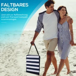 Outsunny 2er-Set Strandmatte, Faltbare Strandliege, Verstellbare Sonnenliege, Strandmatratze Mit Tragetasche, Magazin Tasche, Stahl, Oxford, 142 X 51 X 40 Cm, Blau+Weiß 11 Outsunny 2er-Set Strandmatte, Faltbare Strandliege, Verstellbare Sonnenliege, Strandmatratze Mit Tragetasche, Magazin Tasche, Stahl, Oxford, 142 X 51 X 40 Cm, Blau+Weiß -Stil Beet Verkaufsgeschäft 7c5163609d19ae090e5a07f19acd027f