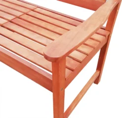 KMH® 3-sitzerEukalyptus Gartenbank Mit Integr. Tisch -Stil Beet Verkaufsgeschäft 7da7e7128540814ae980a22f9924b3d1