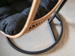 Dehner Hängesessel Venezia, Ca. 197 X 82.5 X 101.5 Cm, Stahl/Polyester, Schwarz/beige -Stil Beet Verkaufsgeschäft 7ea9892b486e8db30256781c8f28420b