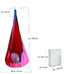 Hängesessel Hängematte Stuhl Entspannung Outdoor Hängeschaukel Hängesitz Kinderhängesitz Blau, Grün Und Pink Pink -Stil Beet Verkaufsgeschäft 7ef0a589ef6ed527ca43a6207d737126