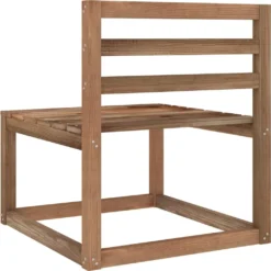 VidaXL 2-tlg. Garten-Lounge-Set Braun Imprägniertes Kiefernholz -Stil Beet Verkaufsgeschäft 806fff0b97961ef9a9a95e6a4cf08590