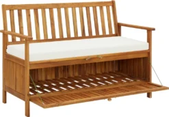 VidaXL Garten Aufbewahrungsbank Akazienholz Massiv 120 X 63 X 84 Cm 10 VidaXL Garten Aufbewahrungsbank Akazienholz Massiv 120 X 63 X 84 Cm -Stil Beet Verkaufsgeschäft 80a87b623ff741eebfe1a47e43bde30e
