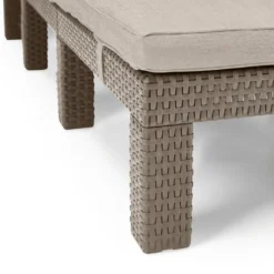 Keter Sonnenliege Daytona Cappuccino-Braun -Stil Beet Verkaufsgeschäft 811dd1830ff9fe671d7c8a71fcfbae12