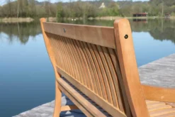 Garden Pleasure Garten Bank 3 Sitzer Eukalyptus Holz Parkbank Sitzbank Braun -Stil Beet Verkaufsgeschäft 83e24c3309d7baecf88429a4602416d9