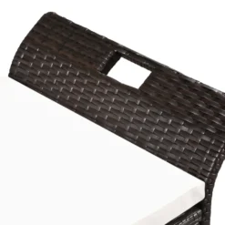 VidaXL Truhenbank Mit Polster 138 Cm Poly Rattan Braun -Stil Beet Verkaufsgeschäft 83fd052cdf13c7fd5bad85f62ceaa672