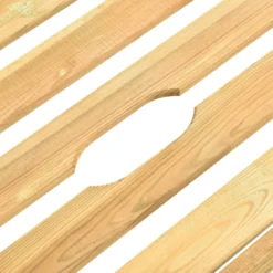 VidaXL Garten-Sonnenliege Mit Tisch Kiefernholz Imprägniert -Stil Beet Verkaufsgeschäft 85168205947340294f9c8a847087a215