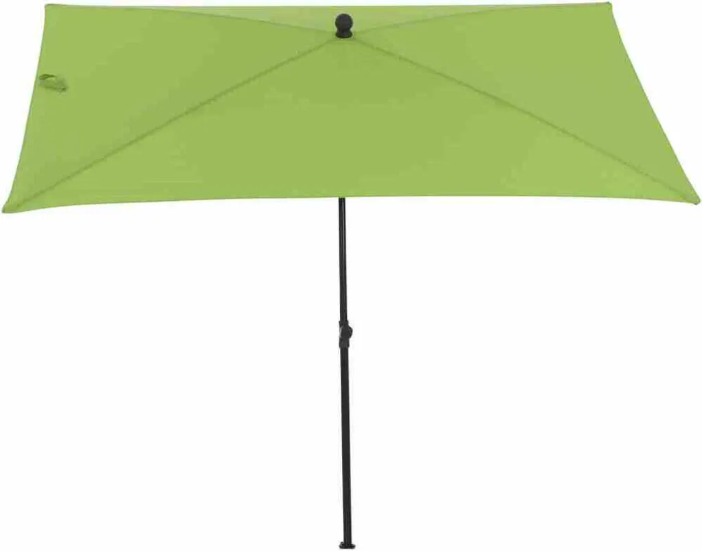 SIENA GARDEN City Mittelstockschirm Anthrazit/grün 140x210cm M32100 3 SIENA GARDEN City Mittelstockschirm Anthrazit/grün 140x210cm M32100 - Image 3