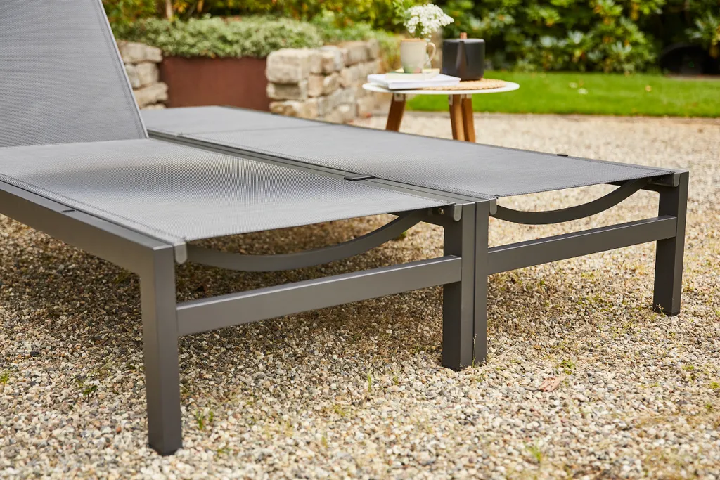 Siena Garden Rimini Lounger Set 2teilig Aluminium ,matt-anthrazit M29400 13 Siena Garden Rimini Lounger Set 2teilig Aluminium ,matt-anthrazit M29400 - Image 13