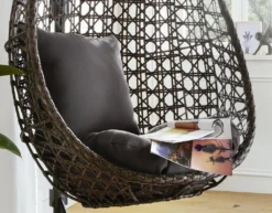 DESTINY Coco Bella Braun-Grau Hängesessel Polyrattan Hängekorb Hängestuhl -Stil Beet Verkaufsgeschäft 85b69417d10d6a145898ab1775bd40d8