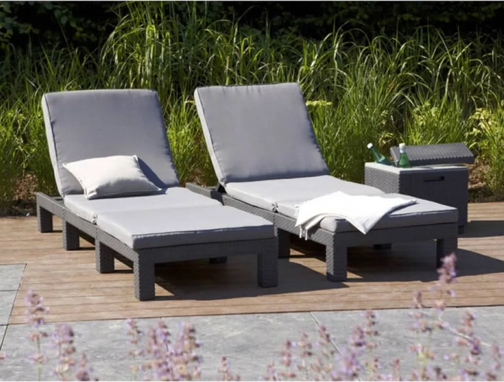 Allibert Sonnenliege Daytona, Graphitgrau 6 Allibert Sonnenliege Daytona, Graphitgrau - Image 6