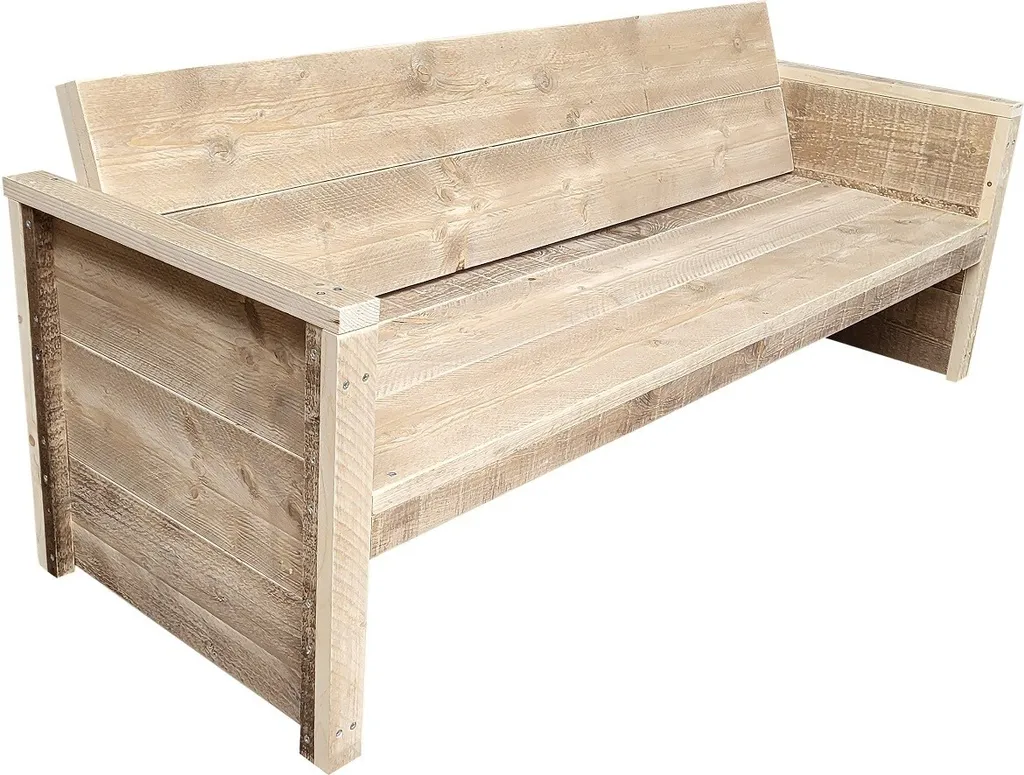 Wood4you - Gartenbank Vince - 'Do It Yourself' Bausatz Gerüstholz 152Lx72Hx57T Cm 2 Wood4you - Gartenbank Vince - 'Do It Yourself' Bausatz Gerüstholz 152Lx72Hx57T Cm - Image 2