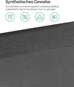 SONGMICS Sonnenliege, Klappbarer Liegestuhl, 193 X 55 X 31 Cm, Max. Belastbarkeit 150 Kg, Mit Sonnenschutz, Verstellbare Rückenlehne, Für Terrasse Pool Garten, Rauchgrau GCB19GYV1 17 SONGMICS Sonnenliege, Klappbarer Liegestuhl, 193 X 55 X 31 Cm, Max. Belastbarkeit 150 Kg, Mit Sonnenschutz, Verstellbare Rückenlehne, Für Terrasse Pool Garten, Rauchgrau GCB19GYV1 -Stil Beet Verkaufsgeschäft 8745ce376f9b6c1c8d0baa6c1a20a0e1