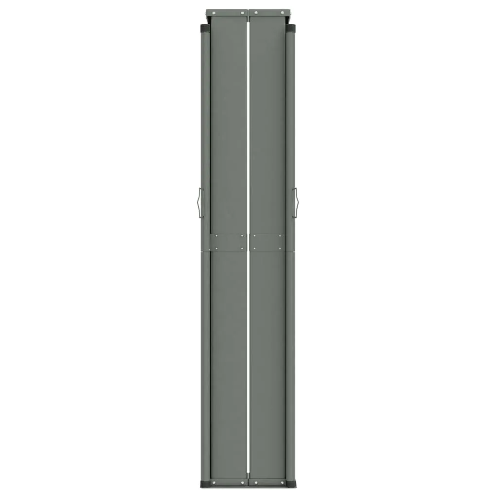 VidaXL Seitenmarkise Ausziehbar Schwarz 220x1200 Cm 3 VidaXL Seitenmarkise Ausziehbar Schwarz 220x1200 Cm - Image 3